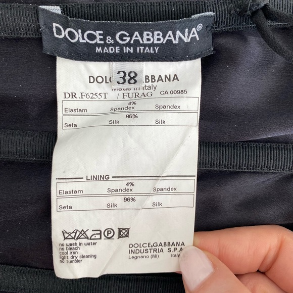 Dolce & Gabbana black corset dress - Picture 9 of 10